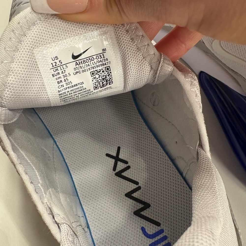 Nike Air Max 270 vast grey racer blue Sneakers - Picture 6 of 8